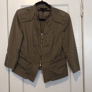 Camel colored Whbm casual jacket